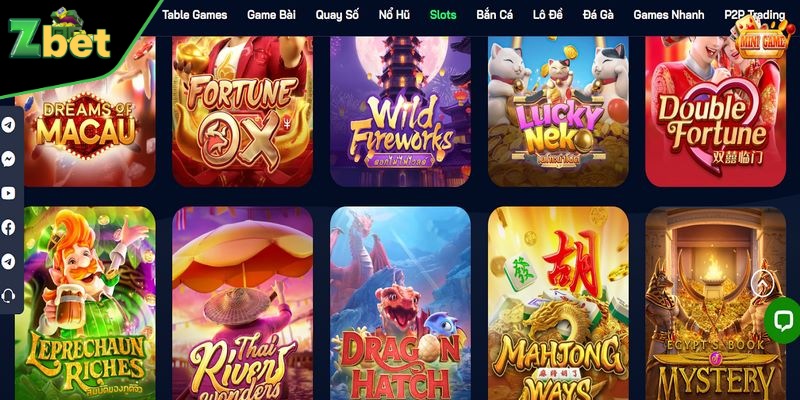 PG nổ hũ một trong những sảnh game ấn tượng nhất hiện nay